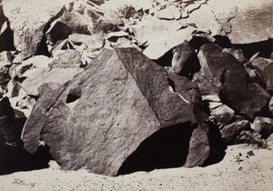 Sinaïtische inscripties in Wadee El-Mukattab