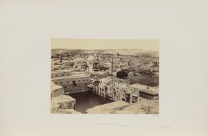 De vijver van Hizkia, Jeruzalem door Francis Frith