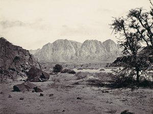 De Geschreven Vallei, Sinaï, ca. 1857