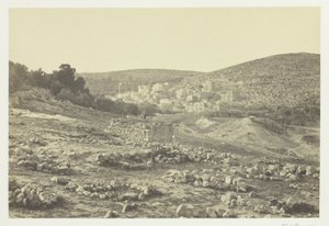 Uitzicht op Hebron