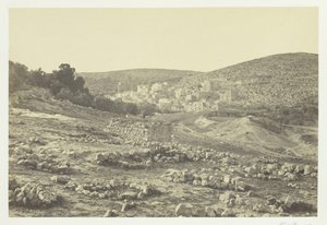 Uitzicht op Hebron