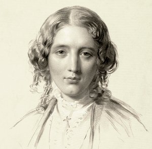 Portret van Harriet Beecher Stowe door Francis Holl