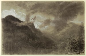 Echo Lake, New Hampshire door Francis Hopkinson Smith