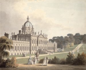 Castle Howard door Francis Nicholson