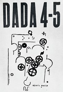 Omslag van het tijdschrift Dada 4-5, ontworpen door Francis Picabia (1879-1953), Zürich