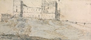 Oostzijde van Sheriff Hutton Castle