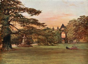 Tuin van Newstead Abbey