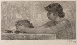 De Sibylle, 1887 door Francis Scott King