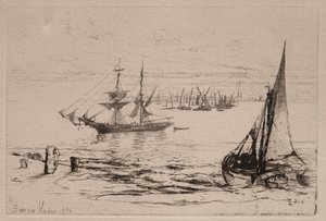 Een brik voor anker