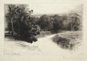 Een zonsondergang in Ierland door Francis Seymour Haden