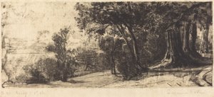 Vroege Ochtend - Richmond door Francis Seymour Haden
