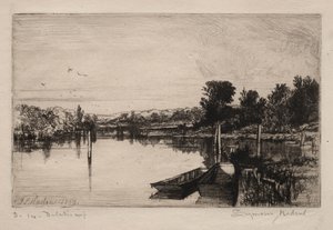 Egham, 1859 door Francis Seymour Haden