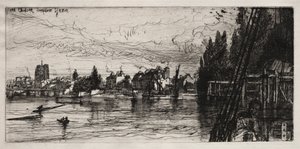 Oude Chelsea Kerk, 1865