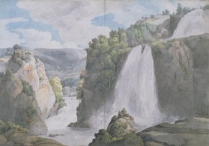 Watervallen bij Tivoli, 1781