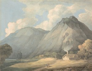 Bij Aberddeola, Noord-Wales door Francis Towne