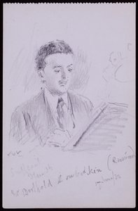 Portret van Berthold Lubetkin