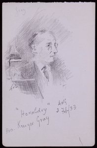 Portret van George Kruger Gray