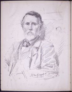 Portret van Hope-Pinker HR, c.1900 door Francis Wilfred Lawson