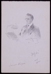Portret van Lawrence Binyon