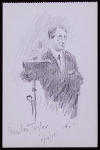 Portret van R Minton Taylor