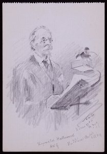 Portret van Reginald Hallward