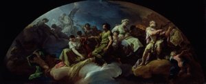 Oude Testament figuren in het paradijs