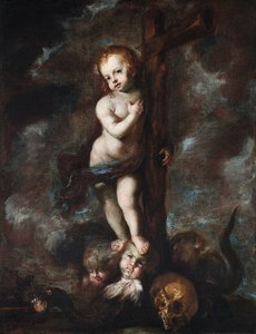 Francisco Camilo - Het Kind Jezus als overwinnaar over zonde en dood - ca. 1640-60 door Francisco Camilo