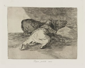 Hij Haalt Er Iets Uit, pl. 40 uit de serie Los desastres de la guerra