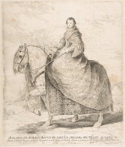 Isabel van Bourbon, Koningin van Spanje en vrouw van Filips IV door Francisco de Goya
