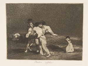 Plaat 50 uit De rampen van de oorlog door Francisco de Goya