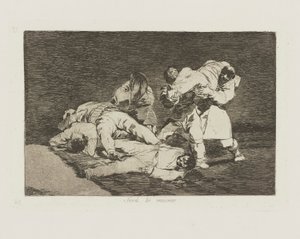 Ser? lo mismo., uit de serie Los desastres de la guerra door Francisco de Goya