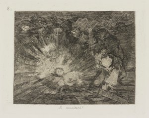 Si resucitará? (Zal Ze Weer Opstaan?), pl. 80 uit de serie Los desastres de la guerra (De Rampen van de Oorlog)