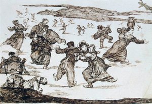 Schaatsers, tussen 1812 en 1823