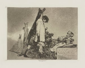Ook niet., pl. 36 uit de serie Los desastres de la guerra (De Rampen van de Oorlog)