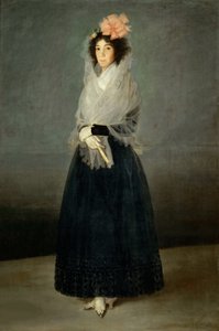 Portret van de Gravin del Carpio, Marquesa de la Solana