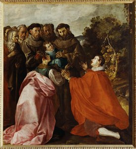 Sint Franciscus geneest het kind Bonaventura - Sint Franciscus geneest het kind Bonaventura ...