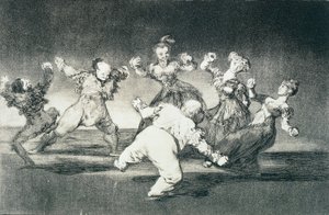 Disparate Alegre (Vrolijke Dwaasheid) door Francisco de Goya