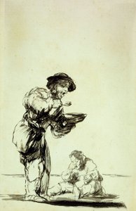 Eindigen degenen die ontsnappen aan werk zo? door Francisco de Goya