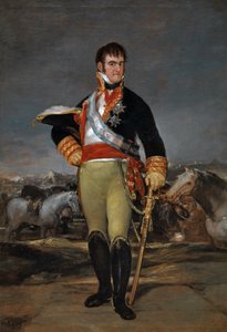 Ferdinand VII (1815) (olieverf op doek) door Francisco Jose de Goya y Lucientes