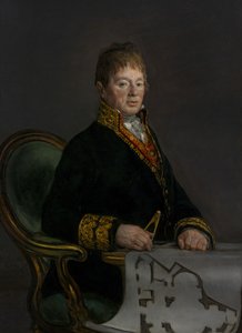 Portret van Don Juan Antonio Cuervo, 1819