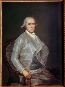 Portret van Francisco Bayeu. Francisco Bayeu (1734-1795), schilder en zwager van de kunstenaar. 1795 Madrid, Prado Museum
