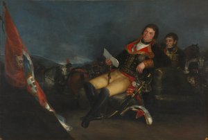 Portret van Manuel Godoy, bijgenaamd de Prins van de Vrede (detail)