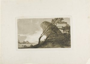 De grote rots door Francisco Jose de Goya y Lucientes