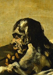 De schikgodinnen ... (schilderij op doek) door Francisco Jose de Goya y Lucientes