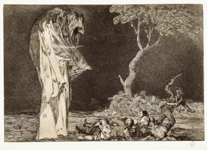 bord 2 in "Disparates" door Francisco de Goya