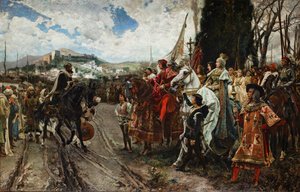 De Overgave van Granada in 1492, 1882