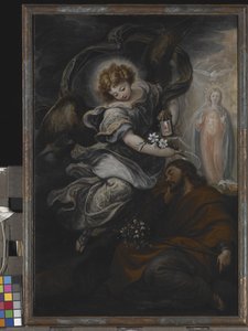 De Droom van St. Joseph door Francisco Rizi