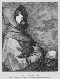 Sint Franciscus van Assisi in gebed