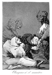 Een geschenk voor de meester door Francisco de Goya