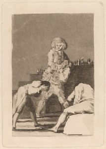Aan de Paltsgraaf door Francisco de Goya